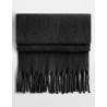 MOD. B496R:Black, 100% polyester, 228 x 45 cm